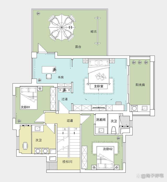 这对90后夫妻在山东济南买房，装修不拘一格，尽享285㎡高档住宅(图1)